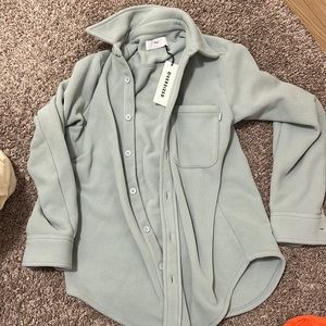 Aritzia tan size 1 oversized jacket